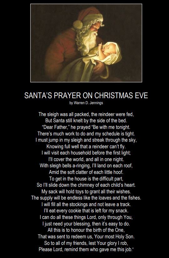 Christmas prayer